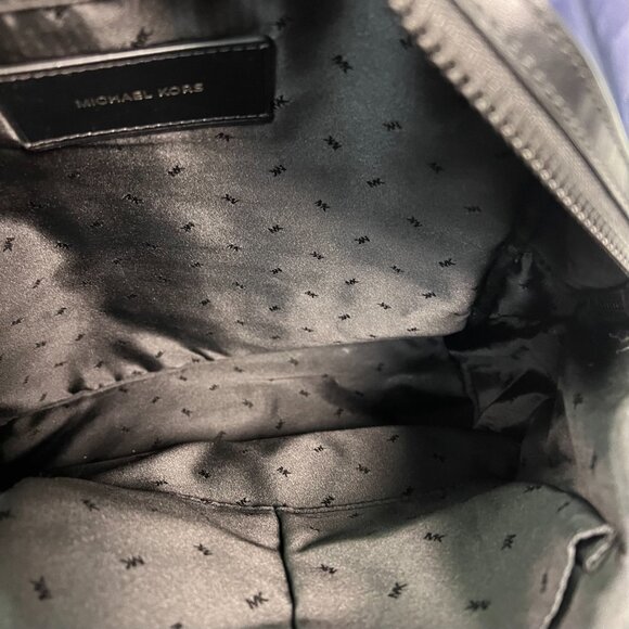Michael Kors Camouflage Nylon Jacquard Backpack Blue Camo